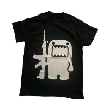 Imagem de Camiseta Unissex Oversized Com Estampa De Caveira Engraçada Vintage Me