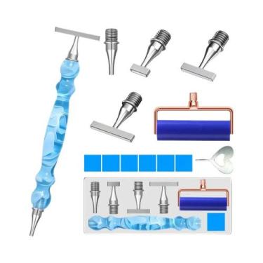 Imagem de Ferramenta Multifuncional Fina De Aço Inoxidável Para Pintura Diamante