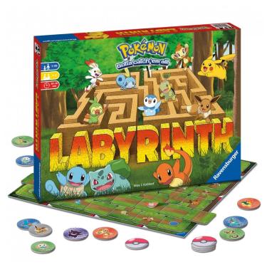 Imagem de Jogo de Tabuleiro Labirinto Pokémon da Ravensburger - Aventura Estratégica em Labirinto para Noites em Família e Festas Pokémon -