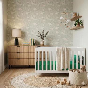 Imagem de Berço multifuncional 3x1+ Cômoda Ditália BBI-51 DM-240, Riviera