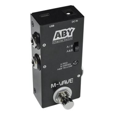 Imagem de Pedal MVAVE ABY Switch para Guitarra  Bypass True