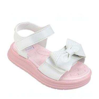 Imagem de SANDÁLIA PAPETE PETIT PAMPILI 739 BRANCO COM LAÇO-Feminino