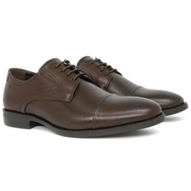 Imagem de Sapato Social Democrata Metropolitan Blaze Ultra Light Couro Legítimo Conforto Extrema Leveza 282201-Masculino