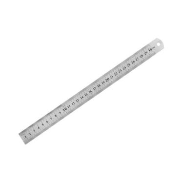 Imagem de Régua Reta De Aço Inoxidável De 150mm a 500mm, Ferramenta De Medição P