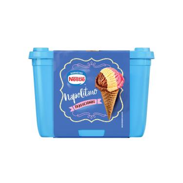 Imagem de Sorvete Especialidades Napolitano Nestlé Pote 1,5L Froneri