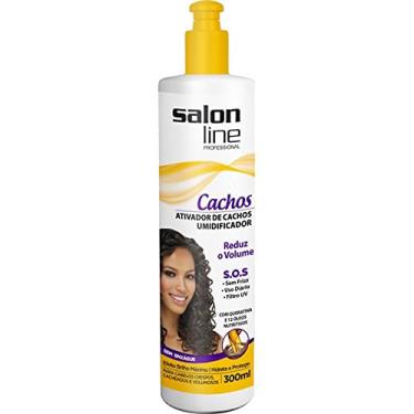 Imagem de Creme de Pentear Ativador de Cachos 300ml Salon Line Óleo de Manga Vegano