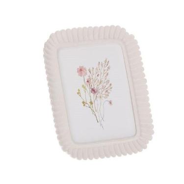 Imagem de Porta Retrato Em Polirresina Off White 15X20cm G - Mart - Moas