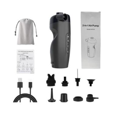 Imagem de Bomba De Ar Elétrica Portátil Sem Fio 20PSI Para Inflar SUP, Barcos E 