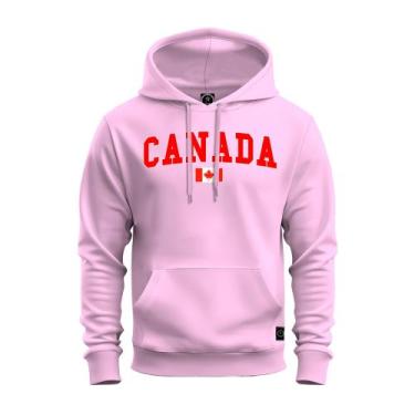 Imagem de Moletom Confortável Premium Blusa De Frio Algodão Canguru Canada - Nex
