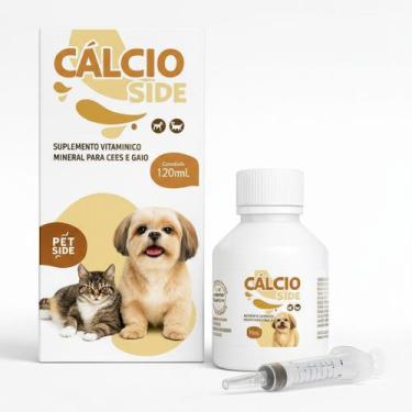 Imagem de Cálcio P/ Cães e Gatos - Saúde Óssea Fraqueza Falta de Apetite - Calci