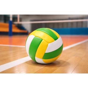 Imagem de Bola Vôlei Infantil Vinil DDG5101 Macia Inflável Brinquedo Criança 3+