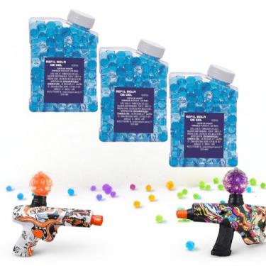 Imagem de Kit Refil Bola de Gel 1.500un Para Arma Gel Ball Munição Refil - arts