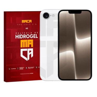Imagem de Película Hidrogel Comp. Iphone 16E Transparente Ou Fosca - MACA, Trans
