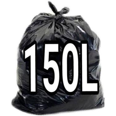 Imagem de Saco De Lixo 150 Litros Super Reforçado 100 Unid Fabricante - Higipack