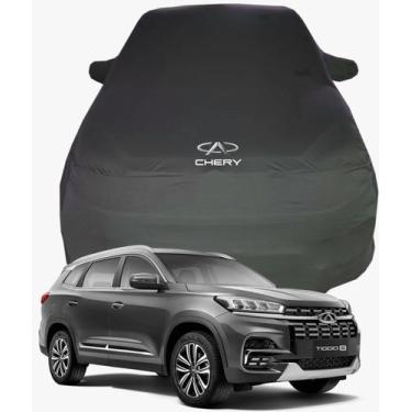 Imagem de Capa de Carro Chery Tiggo 8 Tecido  Lycra Premium - Cadilhe Capas, Pre