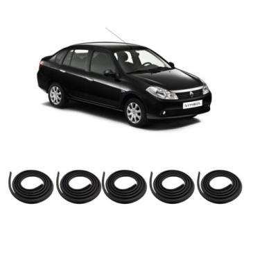 Imagem de Kit Borracha Vedação Das 4 Portas + Borracha Do Porta Malas Symbol 200