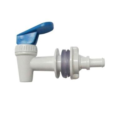 Imagem de Torneira Com Conector 3/8 Para Bebedouro Walk Gama Torneiras fecho azu