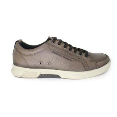 Imagem de Sapatenis Masculino Casual Couro Amortech Pegada 118408-Masculino