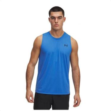 Imagem de Camiseta Regata Under Armour Tech Tank Masculina, P, Azul
