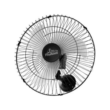 Imagem de Ventilador de parede venti-delta 60cm linha premium preto bivolt, Pret