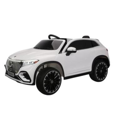 Imagem de Carrinho Elétrico Infantil 12V Mercedes EQS SUV Branco