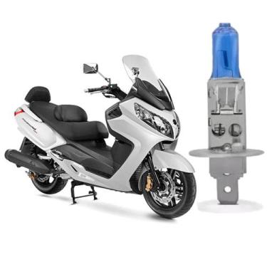 Imagem de Lâmpada Shocklight Super Branca H1 para Moto Dafra Maxsym 400i 2011 20