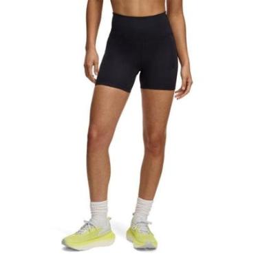 Imagem de Shorts de Corrida Under Armour Launch Elite 4 Feminino P Preto-Feminino