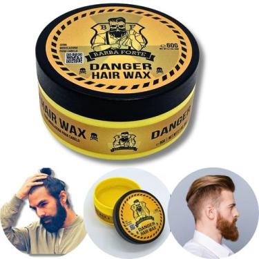 Imagem de Cera Modeladora Danger Hair Barba Forte 60g Alta Fixação