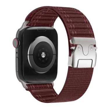 Imagem de Pulseira Nylon Loop Parachute Compatível com Apple Watch - Baú do Viki