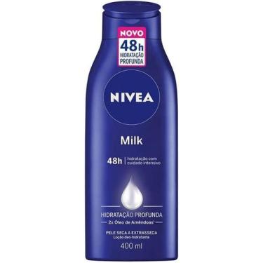 Imagem de Loção Desodorante Creme Hidratante Nivea Milk .400ml.