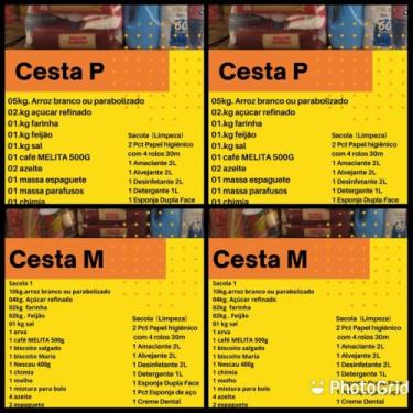 Imagem de Combo 2 Cesta Básica P e 2 Cesta Básica M - Rancho Oliveira