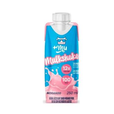 Imagem de Bebida Láctea Sabor Morango +Mu  250ml - Mais Mu