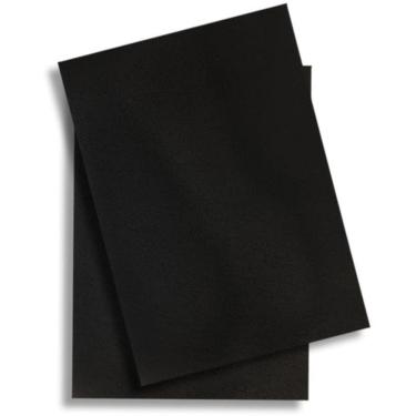 Imagem de Contra Capa para Encadernação Prolam A3 297x420MM BOPP Preto Couro 0,30