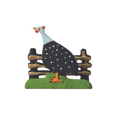 Imagem de Porta Condimentos Guardanapo Alumínio Fundido Modelo Galinha Decorativo para Cozinha Rig Fundidos