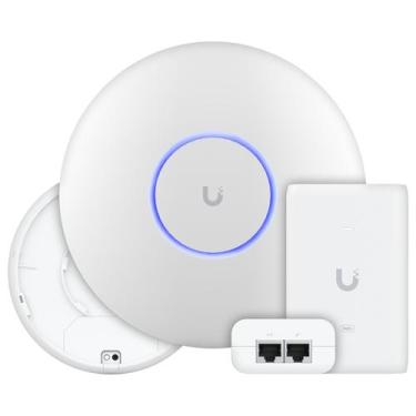 Imagem de U6 Pro Ubiquiti Com Fonte 30W 48V  Roteador Wi-Fi 6 Access Point 5.3 G