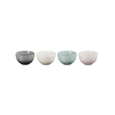 Imagem de CONJUNTO 4 BOWLS LE CREUSET SAN FRANCISCO 350ML EM CERÂMICA COLORIDO 79406007979019