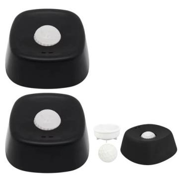 Imagem de Comedouro Lento Tigela De Lamber Kit 2 Uni Caes Gatos Cachorros Pet Pe