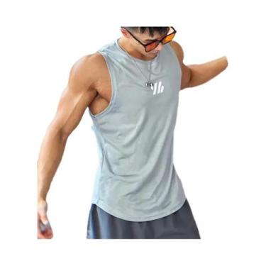 Imagem de Colete De Ginástica Sem Mangas Para Homens 2024, Top De Alta Qualidade