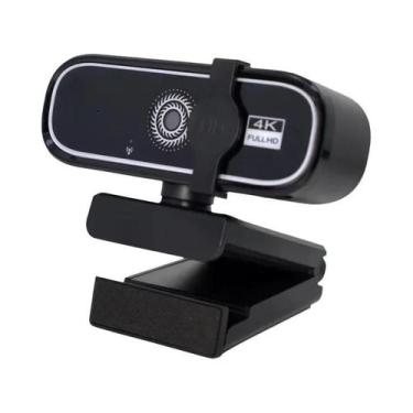 Imagem de Webcam USB 1080P Com Microfone E Tripé Com Foco Automático Para Laptop