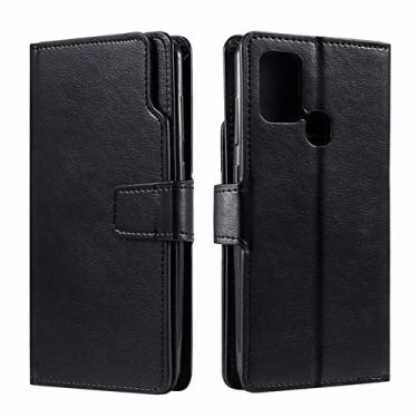 Imagem de Capa de couro para A32 A52 A72 para Samsung Galaxy A42 A12 A01 A11 A21 A21 A31 A41 A51 A71 A71 A10 A20 E A40 A50 A70 M30 A02 S Capa do telefone, preta, para Galaxy A71 5G