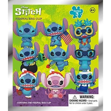 Imagem de Disney Clipe para saco de espuma Stitch 3D – Série 3