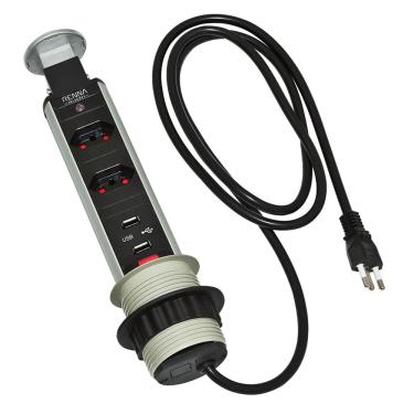 Imagem de Torre de Tomada Multiplug Com USB - Renna