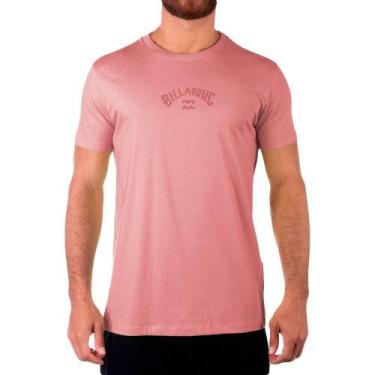 Imagem de Camiseta Billabong Mid Arch Masculina Rosa