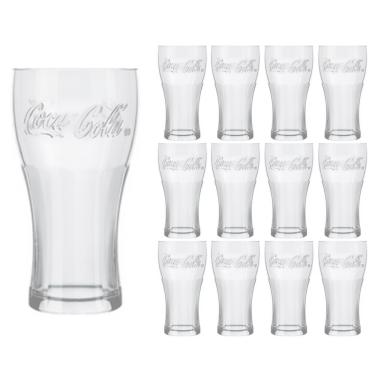 Imagem de Copo Coca-Cola Contour De Vidro 300ML Nadir Figueiredo 12Un