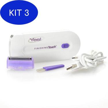 Imagem de Kit 3 Depilador De Pelôs Sem Dor - Yes Finishing Touch