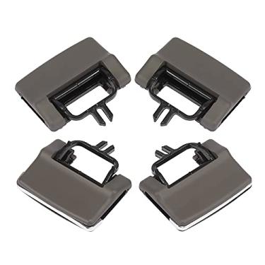 Imagem de ACROPIX Prendedores de aba de saída de ar condicionado para saída de ar condicionado para Mercedes Benz GL450 ML350 - Pacote com 4 marrons
