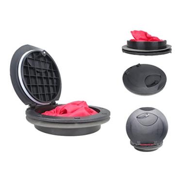 Imagem de Pactrade Marine Boat Kayak Canoe Fishing Rigging Sailing Heavy Duty 15cm Waterproof Deck Plate Hatch Cover w/Storage Bag Locking Composite