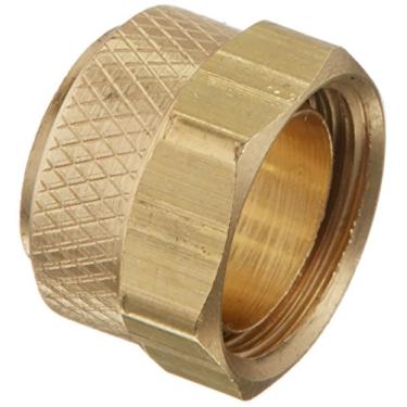 Imagem de Parker 61PB-6-pk20 Encaixe de compressão para tubos termoplásticos e de metal macio, poli-tite, tubo, latão, porca de tubo/manga de latão, 3/8" (pacote com 20)