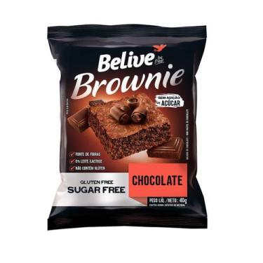 Imagem de Brownie Sem Glúten E Sem Açucar Chocolate Com 10 Unidades De 40G - Bel