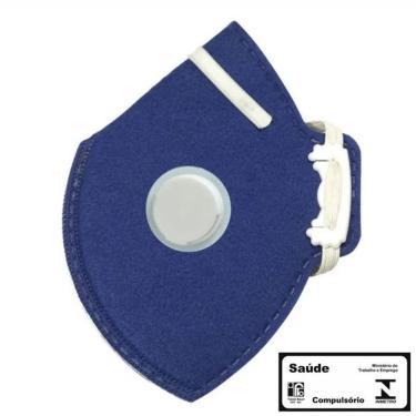 Imagem de Respirador Descartável PFF-1 C/Válvula CA.19491 Ref.010377810 - Carbografite Carbografite